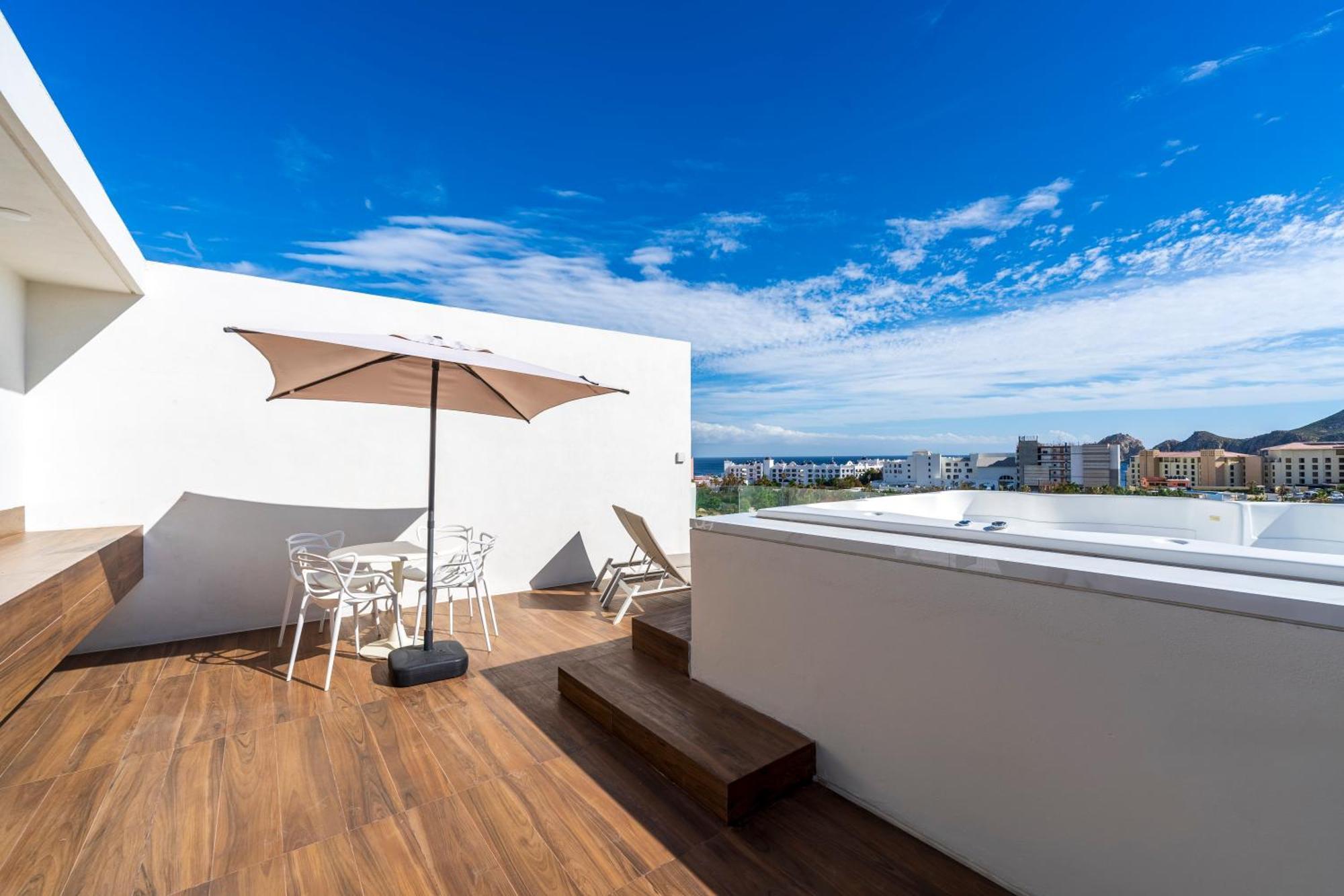 Luxury Apartment With Pool And Jacuzzi On Terrace In Medano Cabo San Lucas Extérieur photo