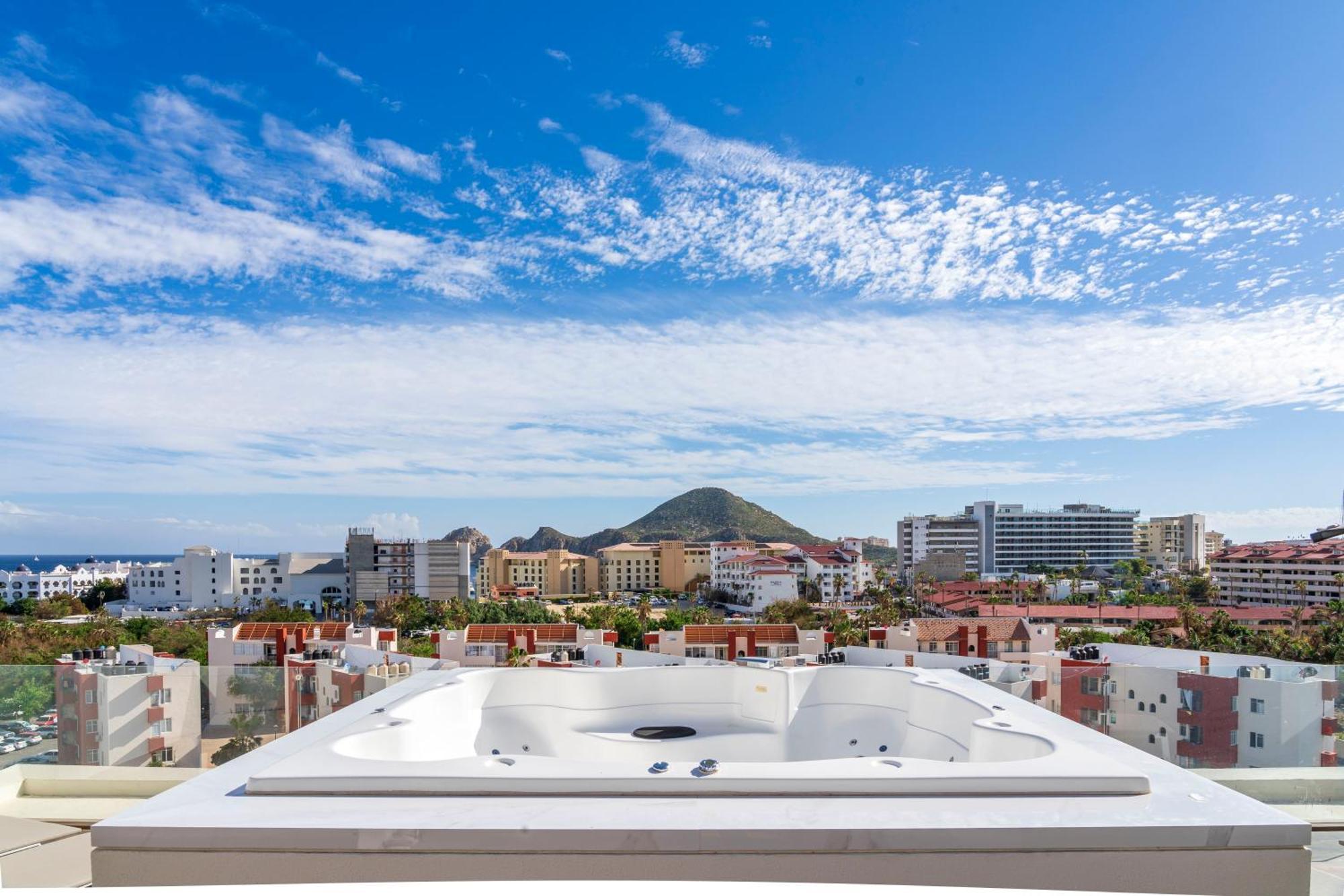 Luxury Apartment With Pool And Jacuzzi On Terrace In Medano Cabo San Lucas Extérieur photo