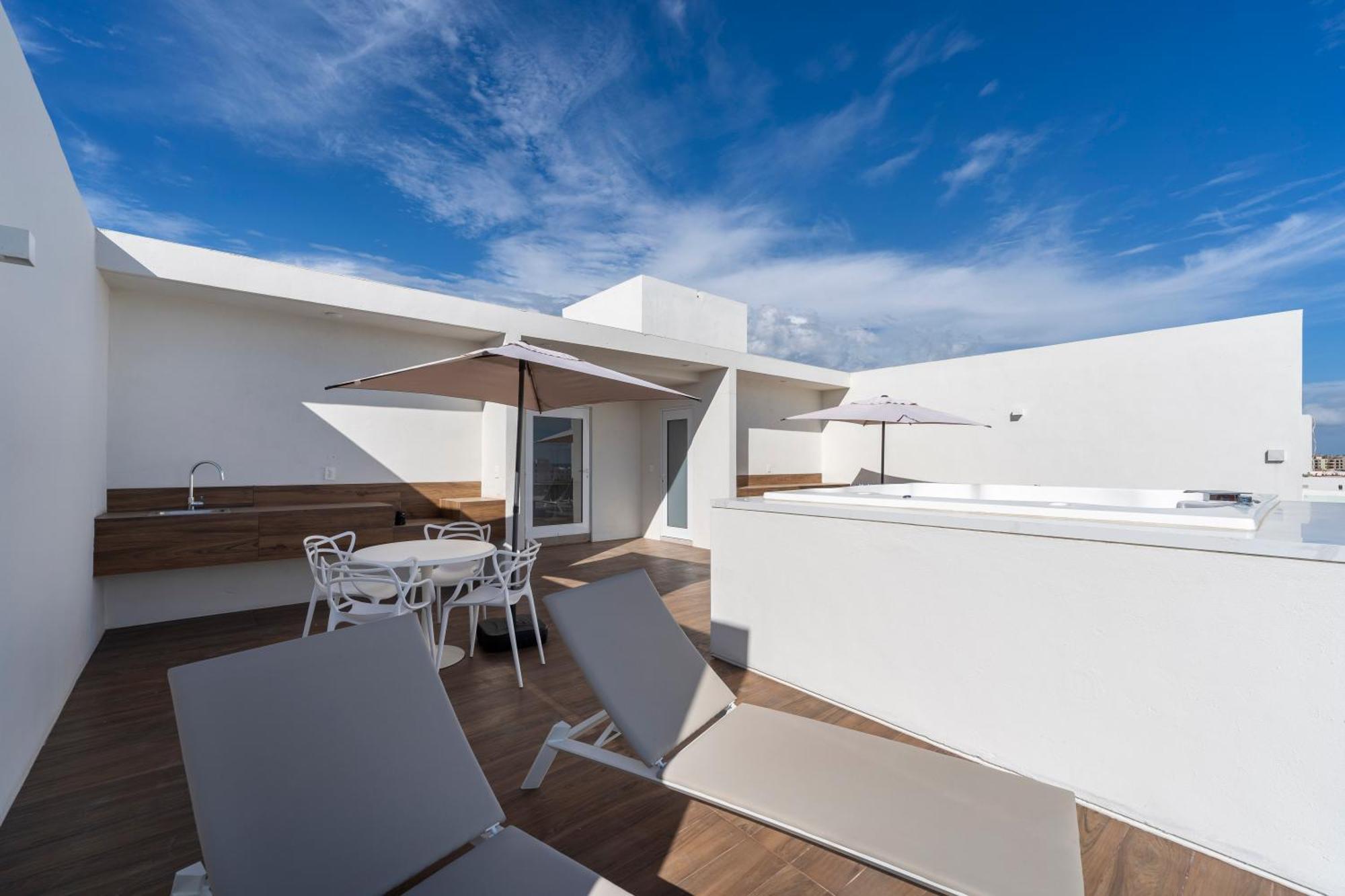 Luxury Apartment With Pool And Jacuzzi On Terrace In Medano Cabo San Lucas Extérieur photo